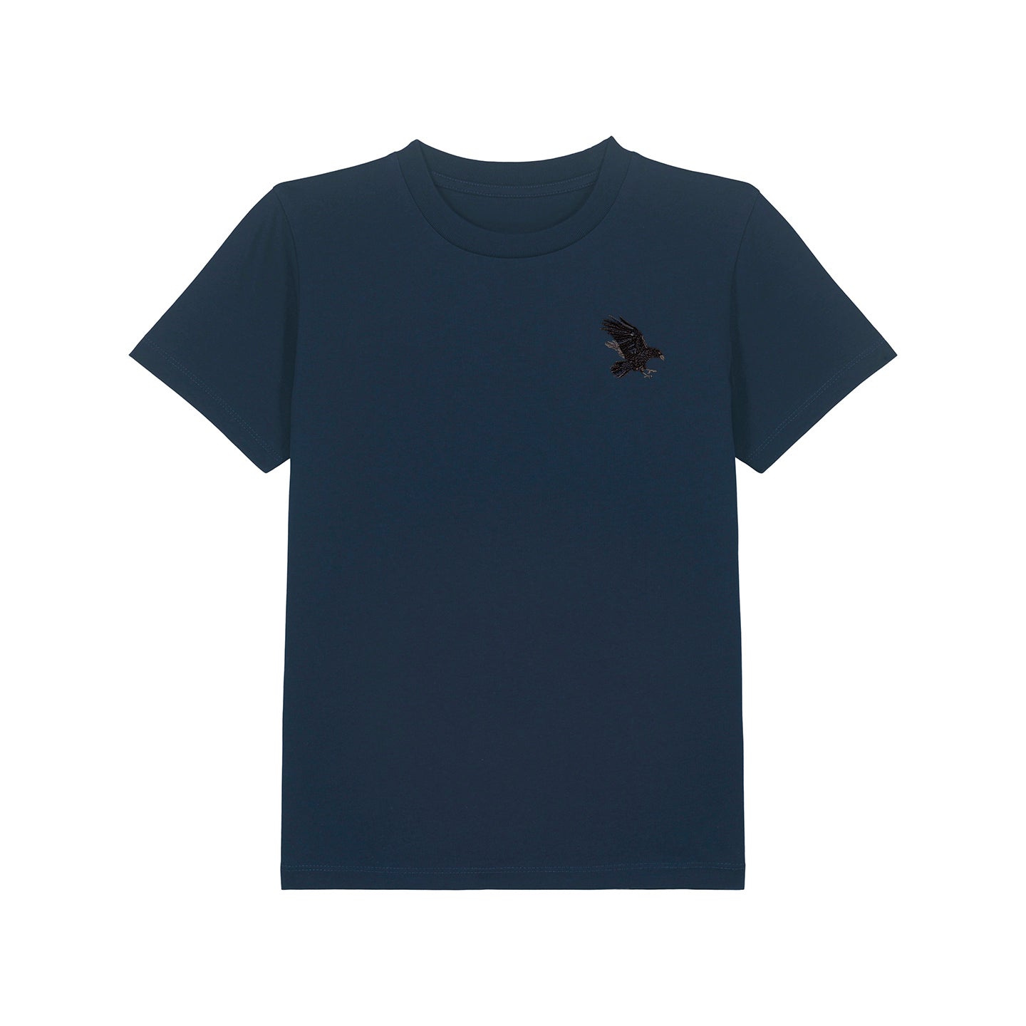 Raven Embroidered Kids T-Shirt
