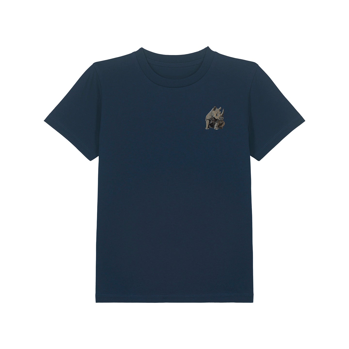 Rhino Embroidered Kids T-Shirt