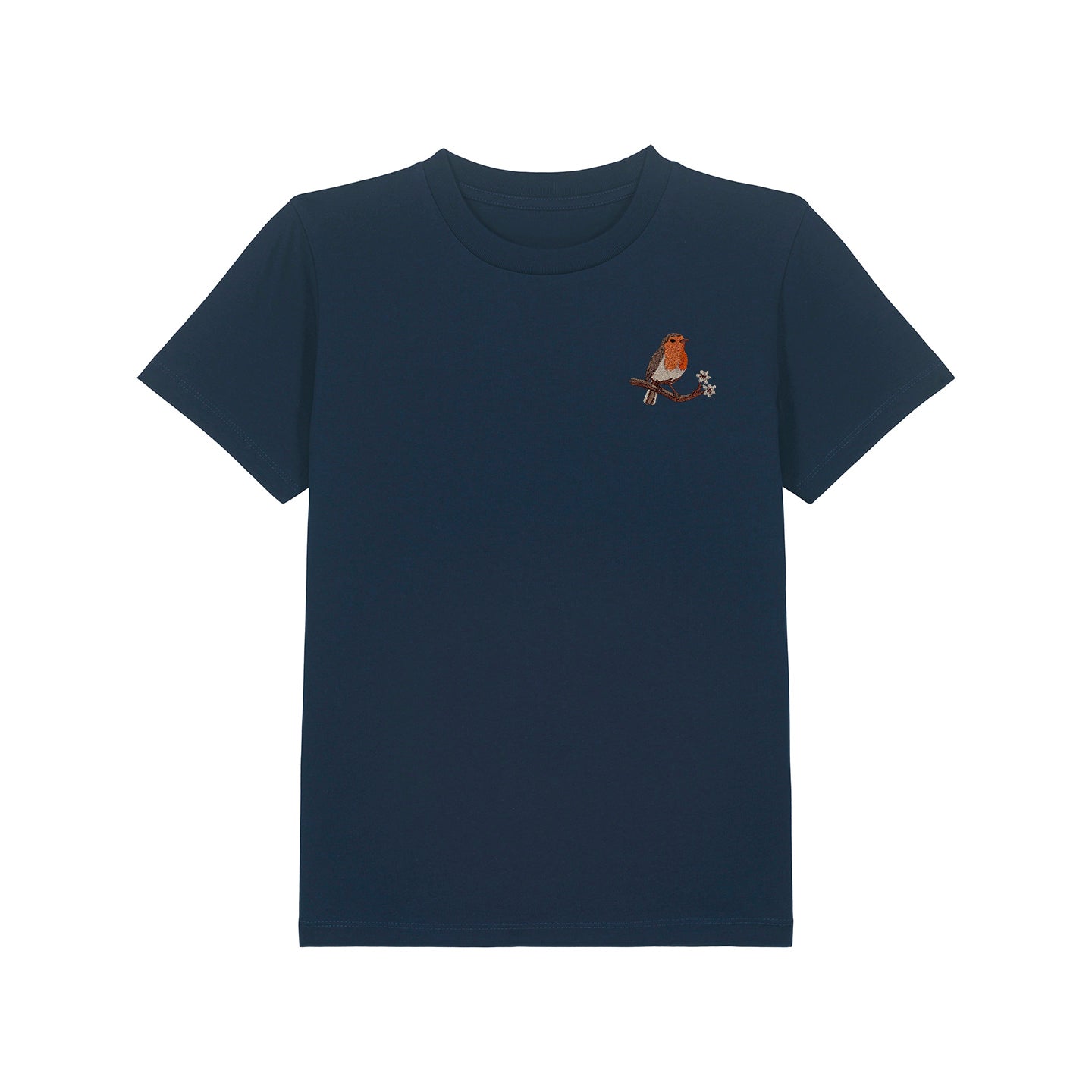 Robin Embroidered Kids T-Shirt