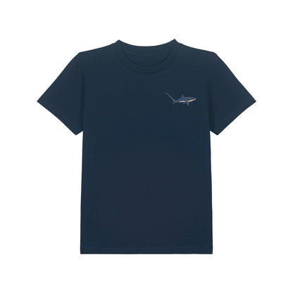 Thresher Shark Embroidered Kids T-Shirt