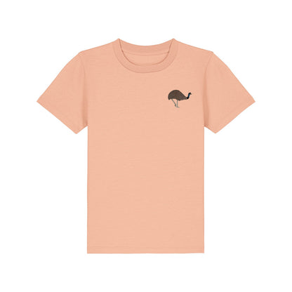 Emu Embroidered Kids T-Shirt