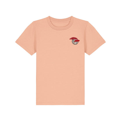 Fly Agaric Mushroom Embroidered Kids T-Shirt