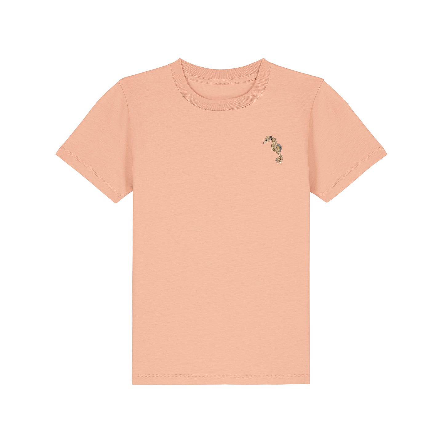 Seahorse Embroidered Kids T-Shirt