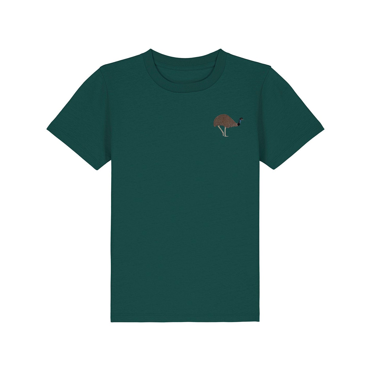 Emu Embroidered Kids T-Shirt