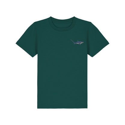Thresher Shark Embroidered Kids T-Shirt