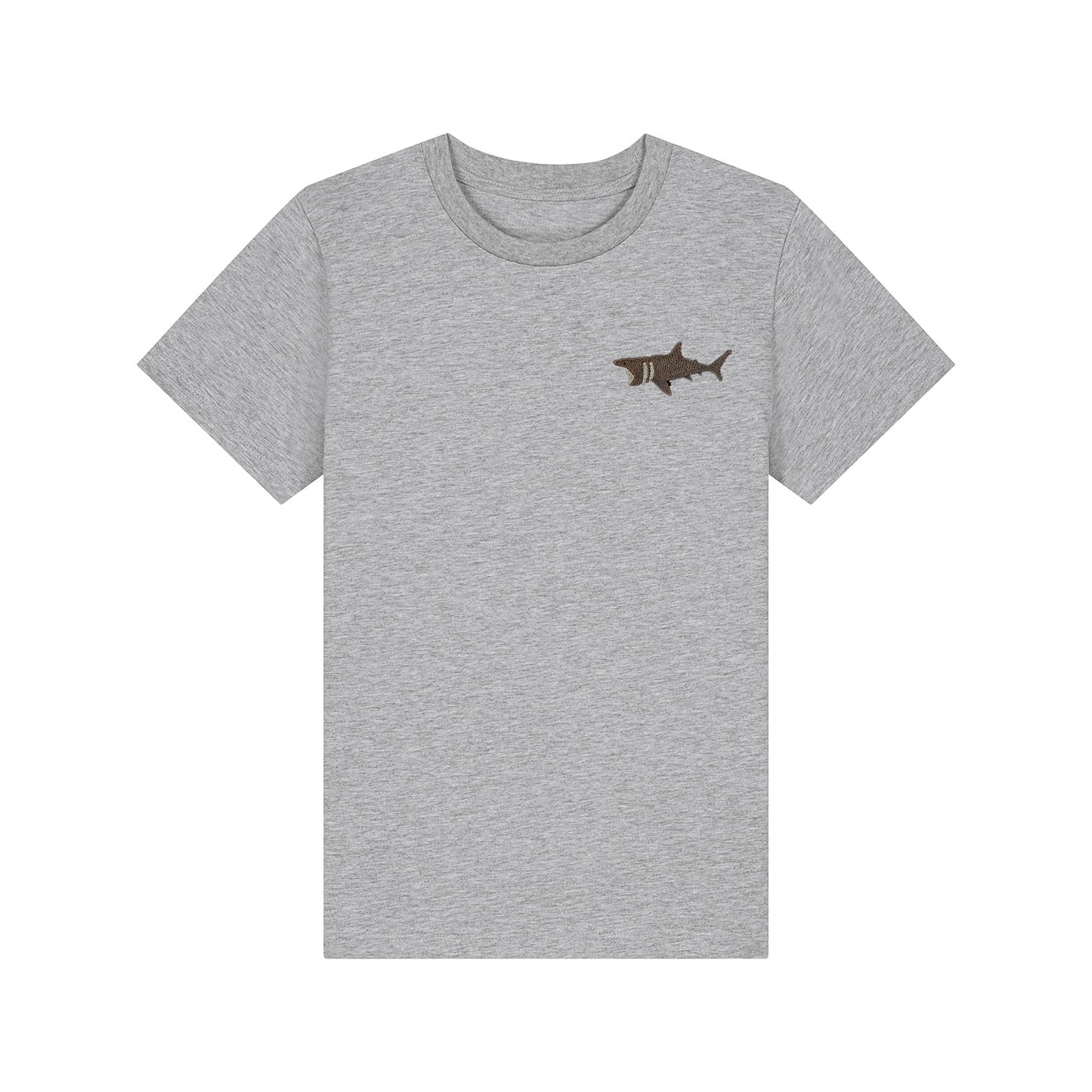 Basking Shark Embroidered Kids T-Shirt
