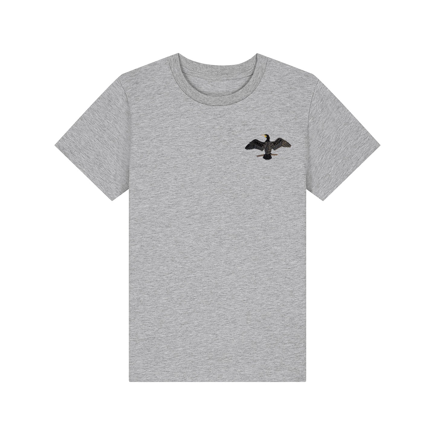 Cormorant Embroidered Kids T-Shirt