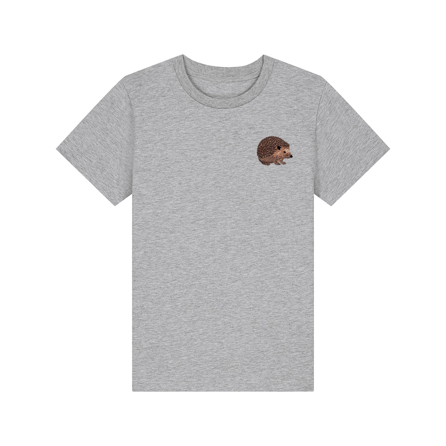 Hedgehog Embroidered Kids T-Shirt