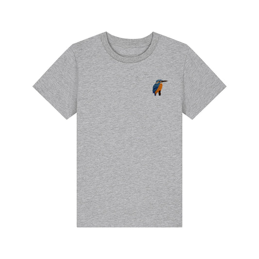 Kingfisher Embroidered Kids T-Shirt