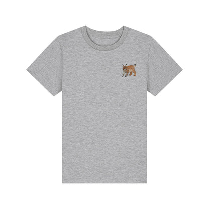 Lynx Embroidered Kids T-Shirt
