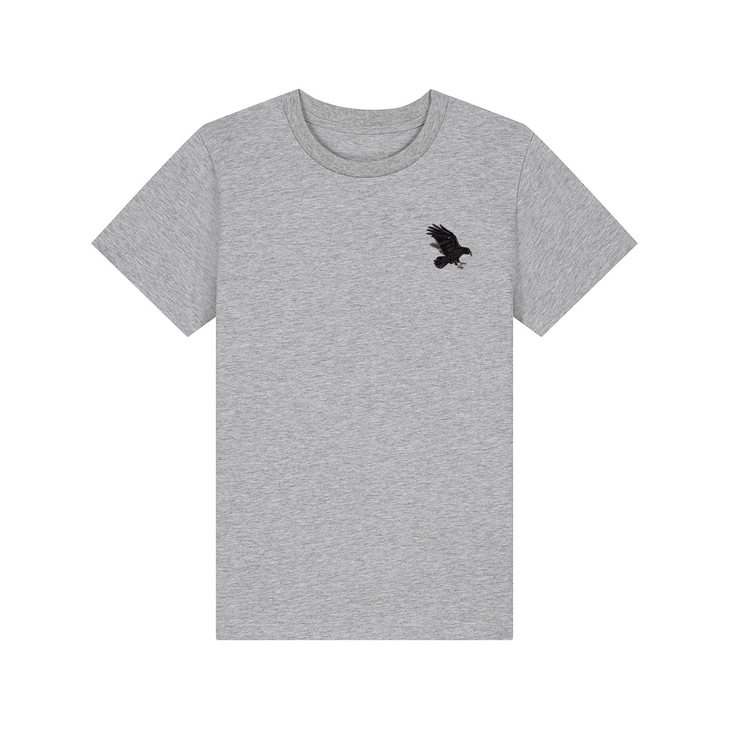 Raven Embroidered Kids T-Shirt