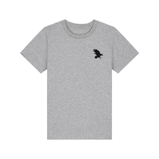 Raven Embroidered Kids T-Shirt