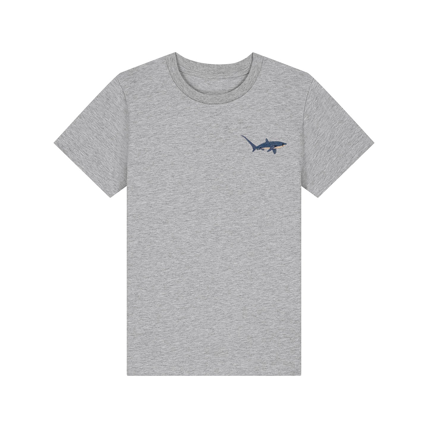 Thresher Shark Embroidered Kids T-Shirt