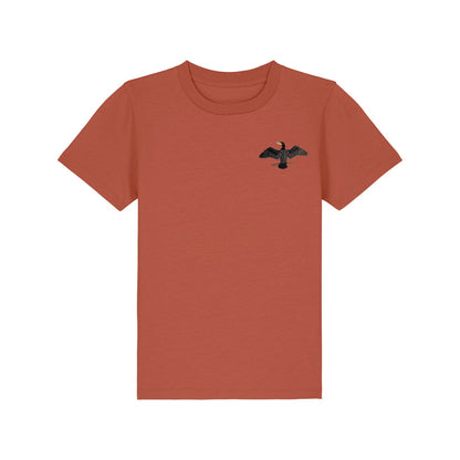 Cormorant Embroidered Kids T-Shirt