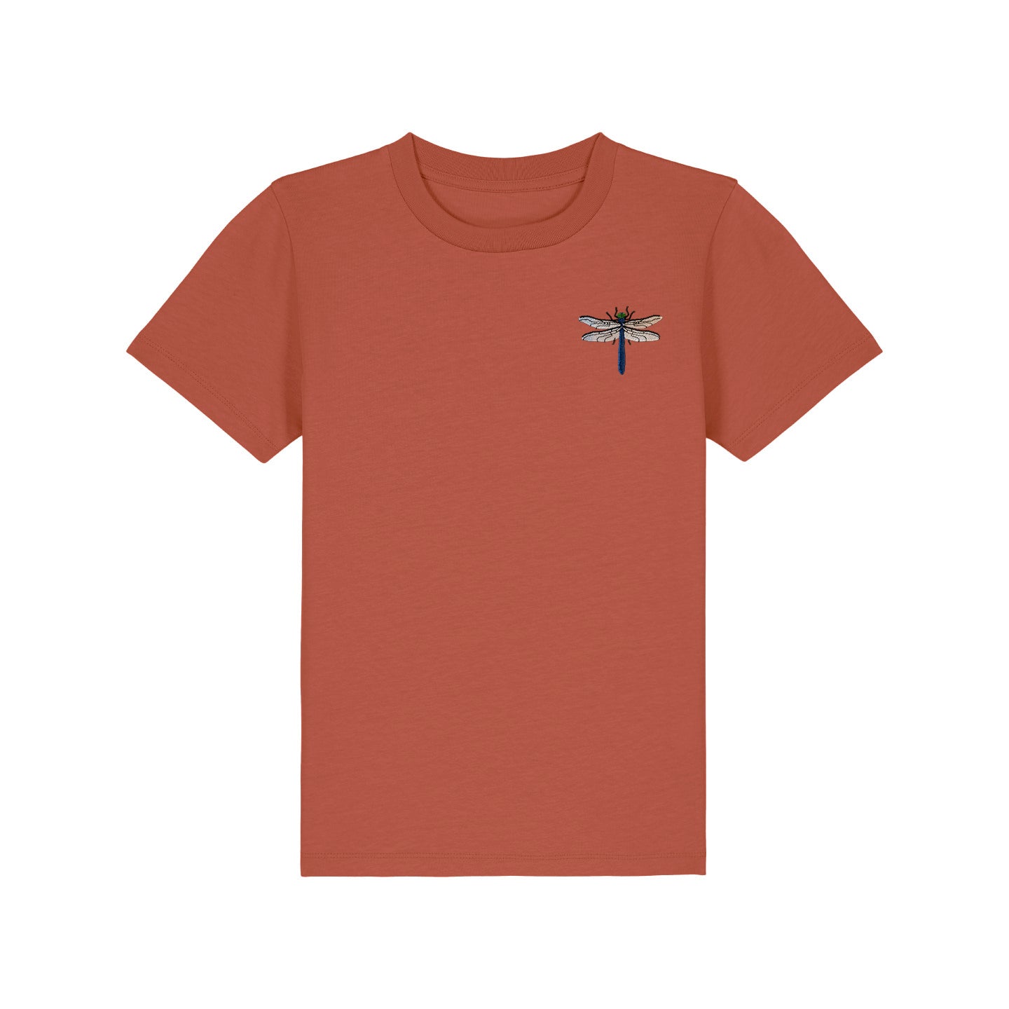 Dragonfly Embroidered Kids T-Shirt