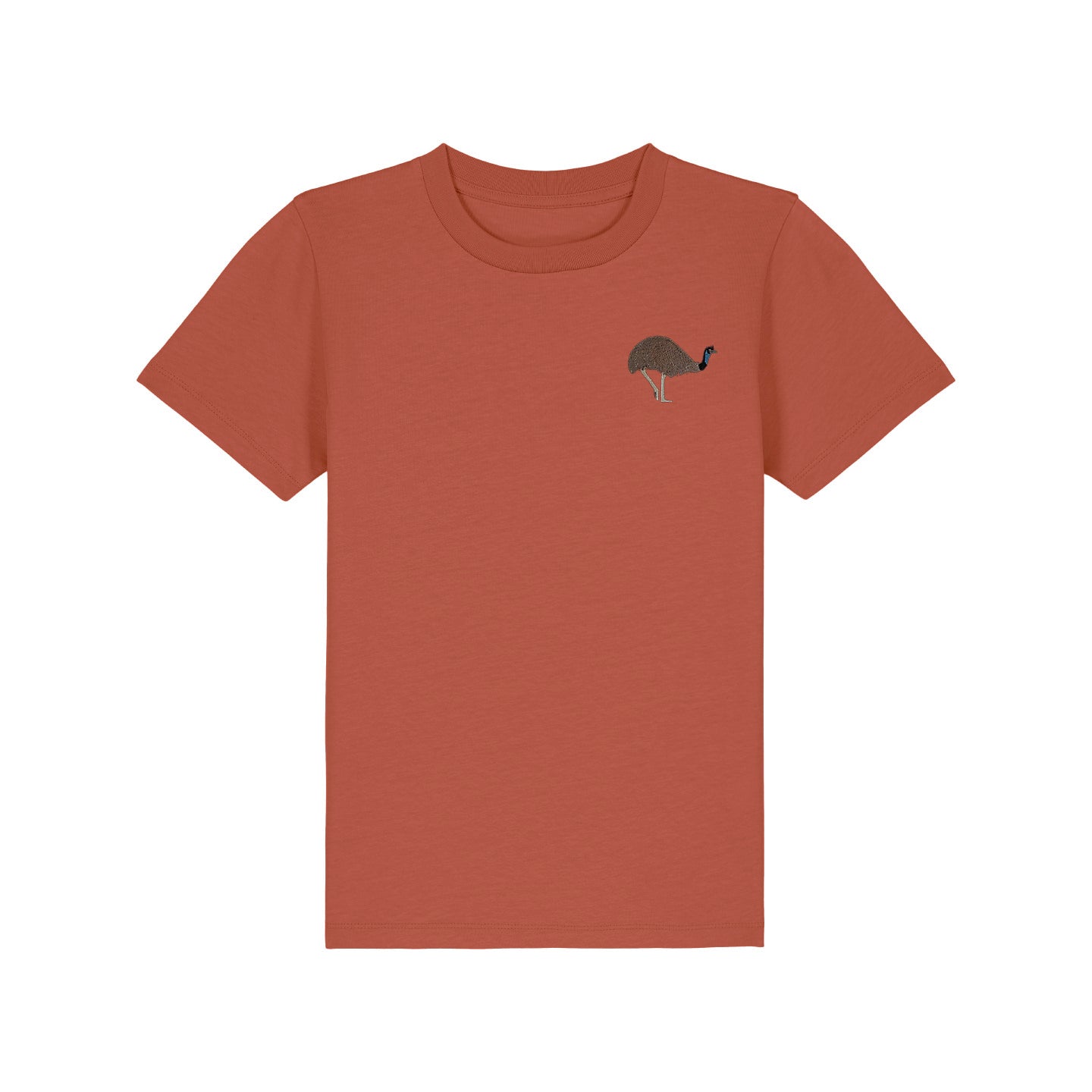 Emu Embroidered Kids T-Shirt