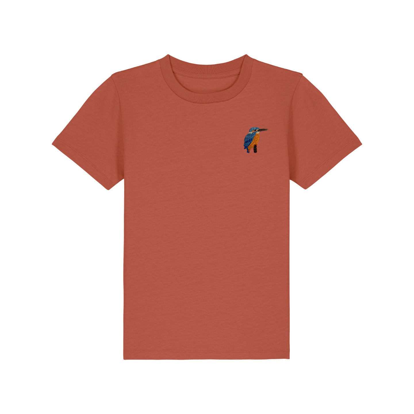 Kingfisher Embroidered Kids T-Shirt