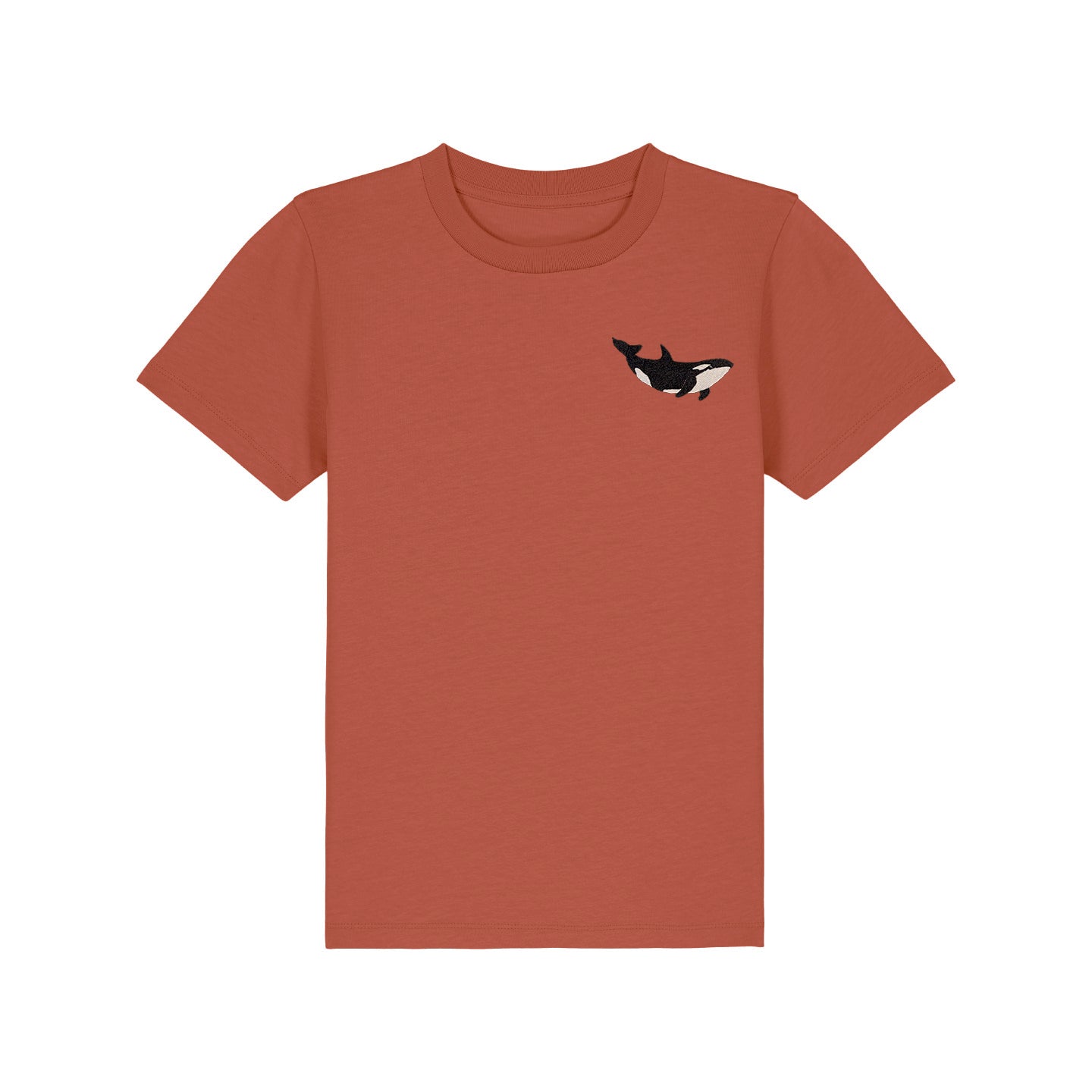 Orca Embroidered Kids T-Shirt