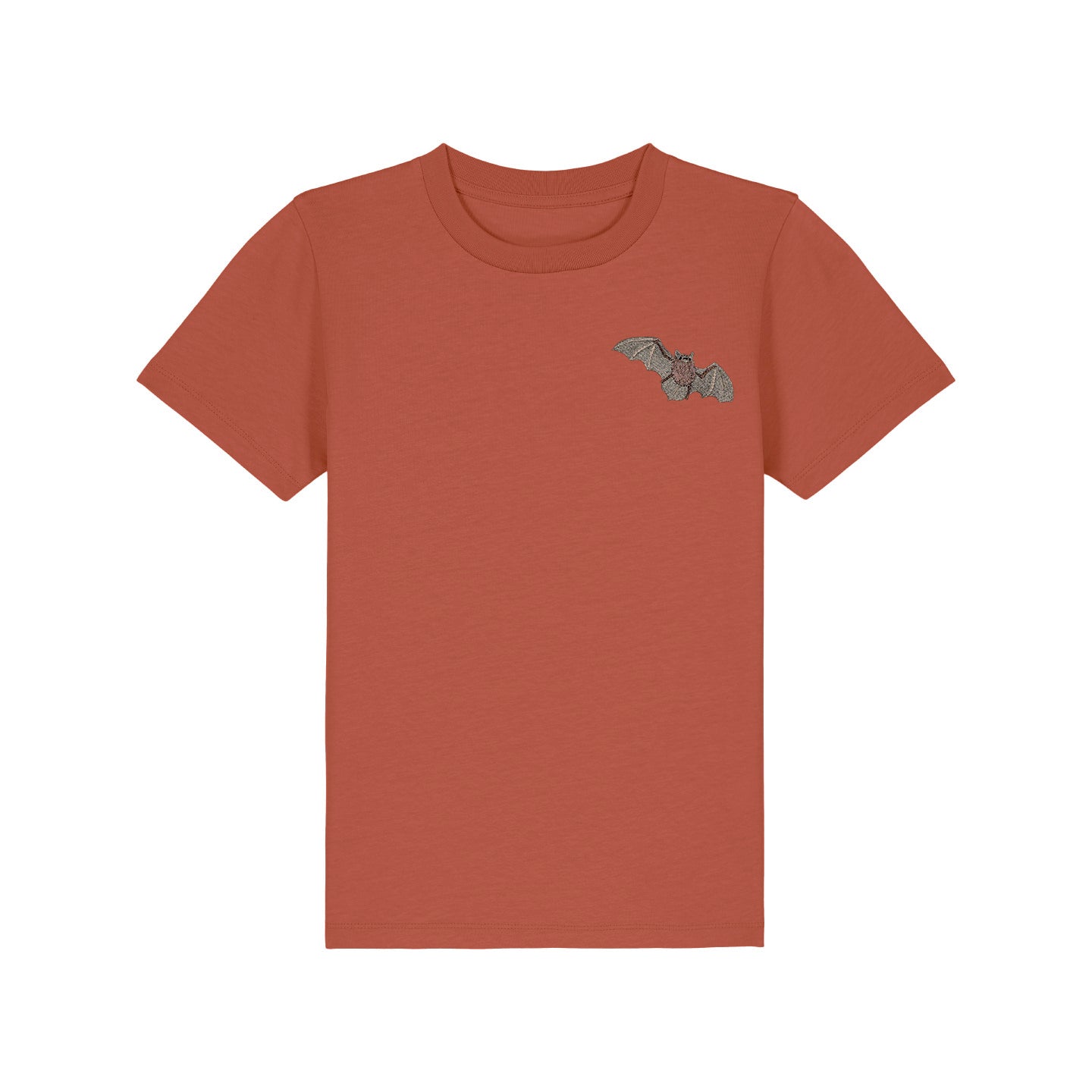 Pipistrelle Bat Embroidered Kids T-Shirt
