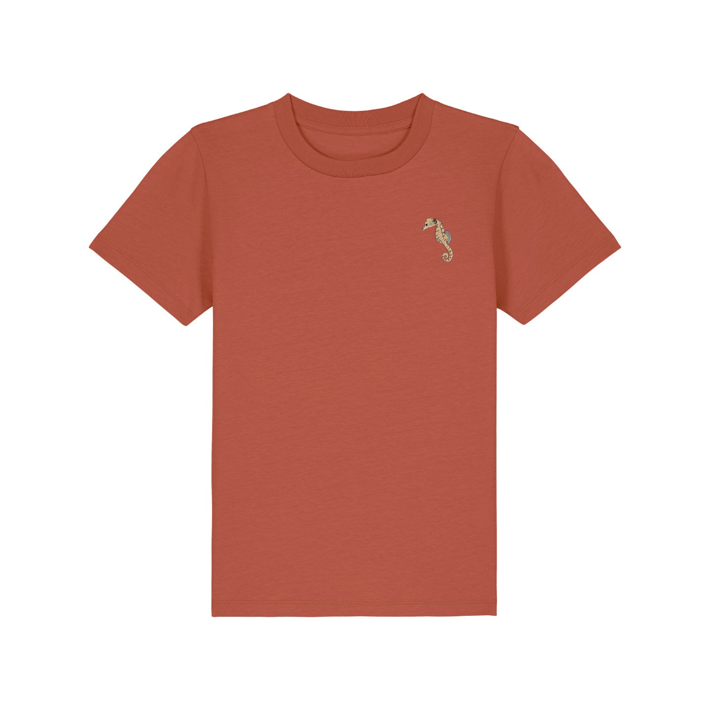 Seahorse Embroidered Kids T-Shirt