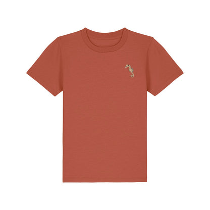 Seahorse Embroidered Kids T-Shirt