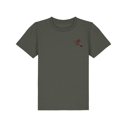 Beaver Riverside Embroidered Kids T-Shirt