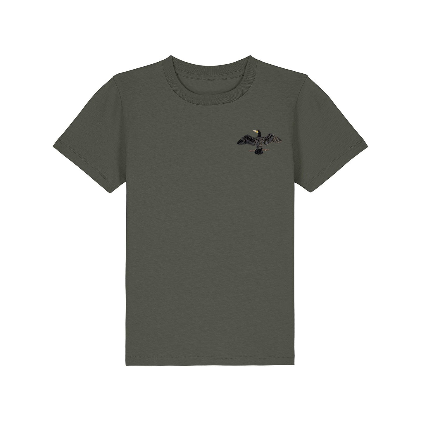 Cormorant Embroidered Kids T-Shirt