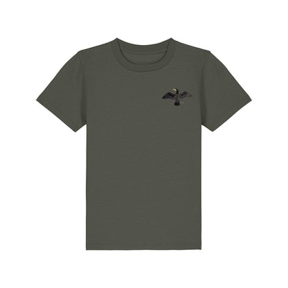 Cormorant Embroidered Kids T-Shirt