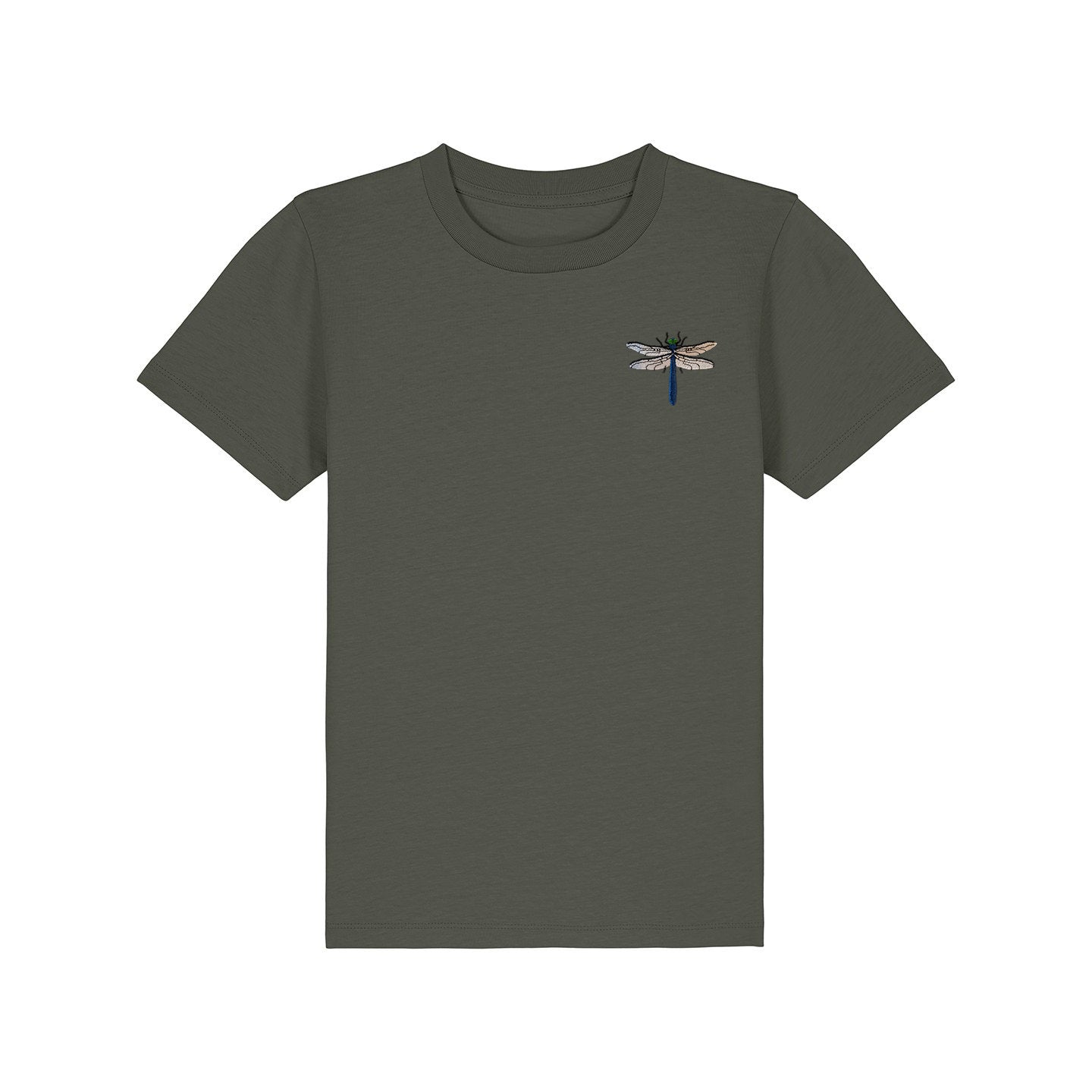 Dragonfly Embroidered Kids T-Shirt