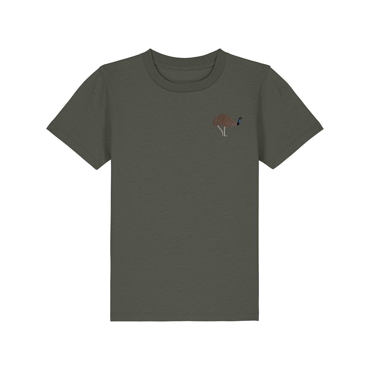 Emu Embroidered Kids T-Shirt
