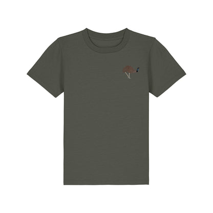 Emu Embroidered Kids T-Shirt