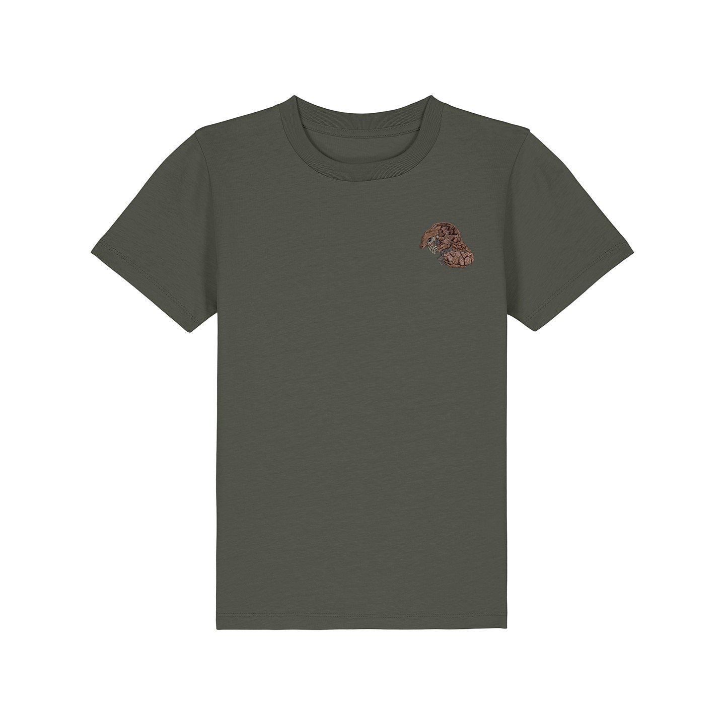 Pangolin Embroidered Kids T-Shirt