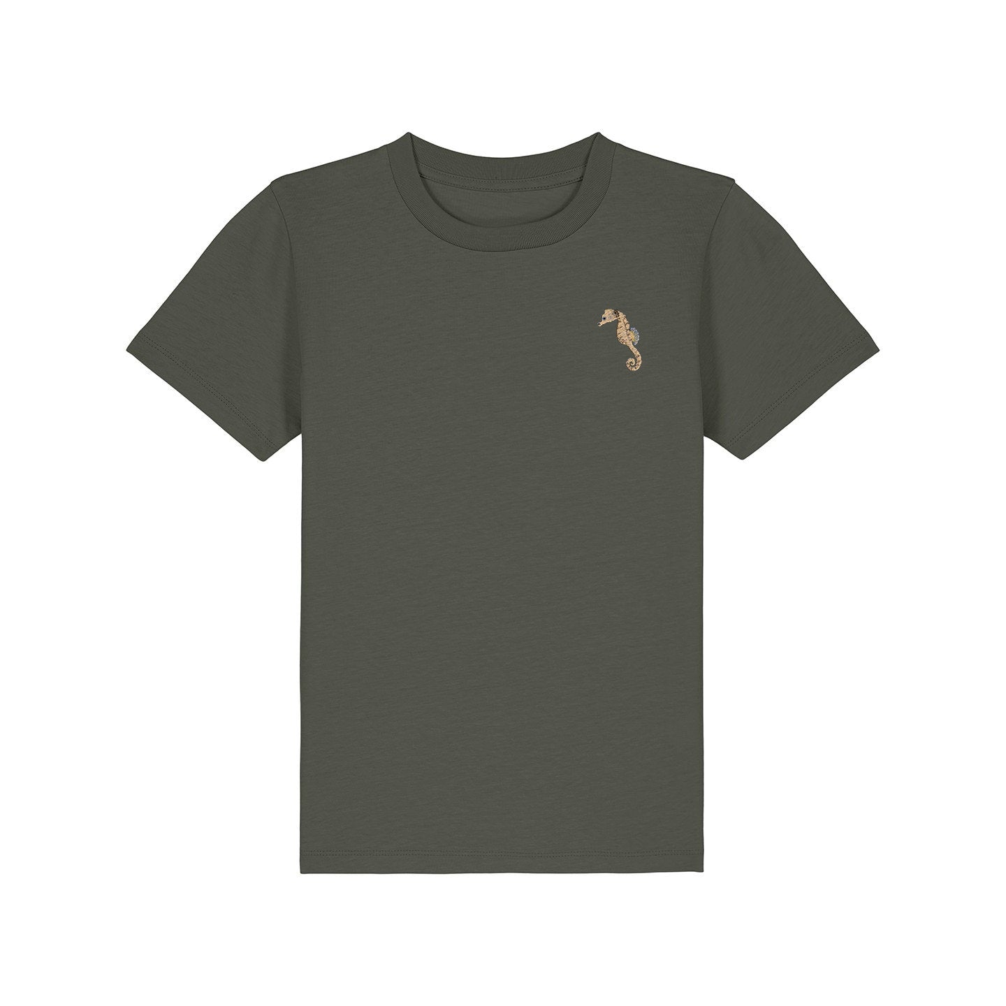 Seahorse Embroidered Kids T-Shirt