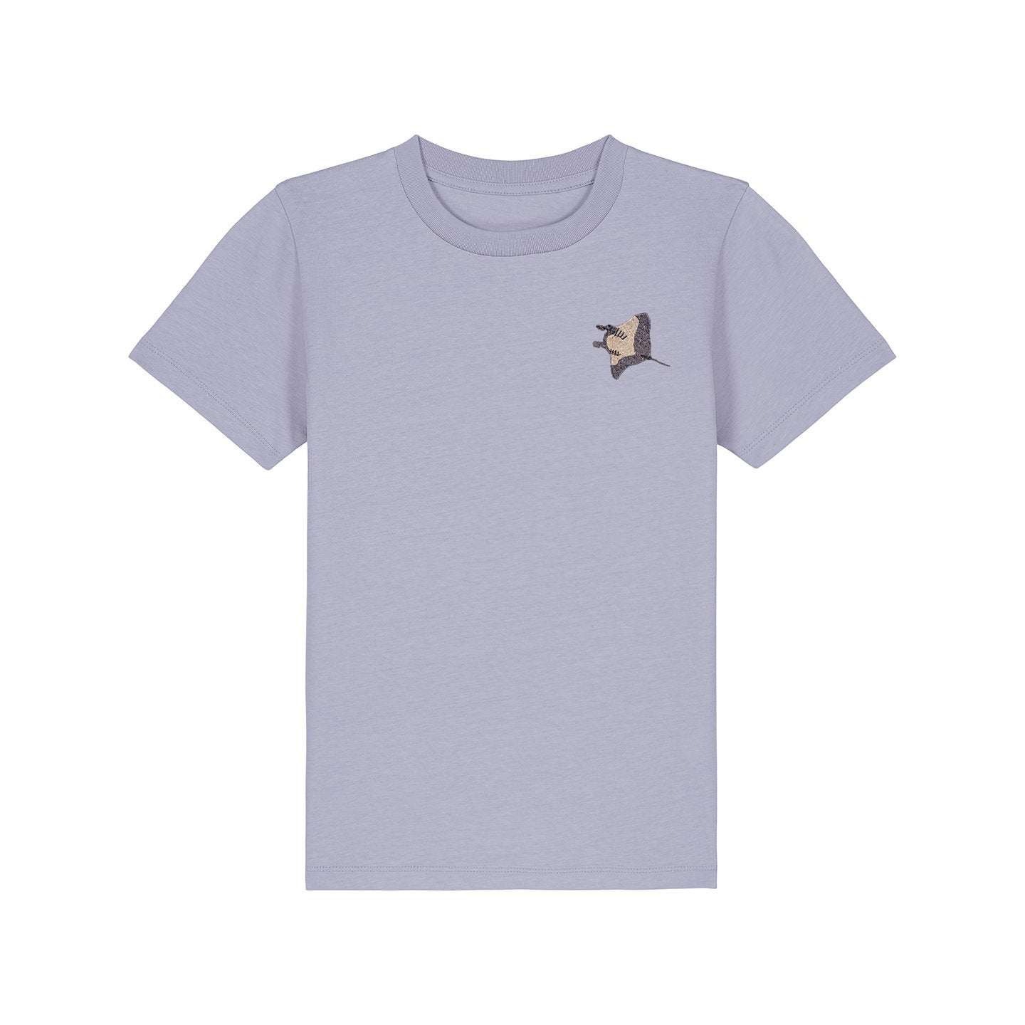 Manta Ray Embroidered Kids T-Shirt