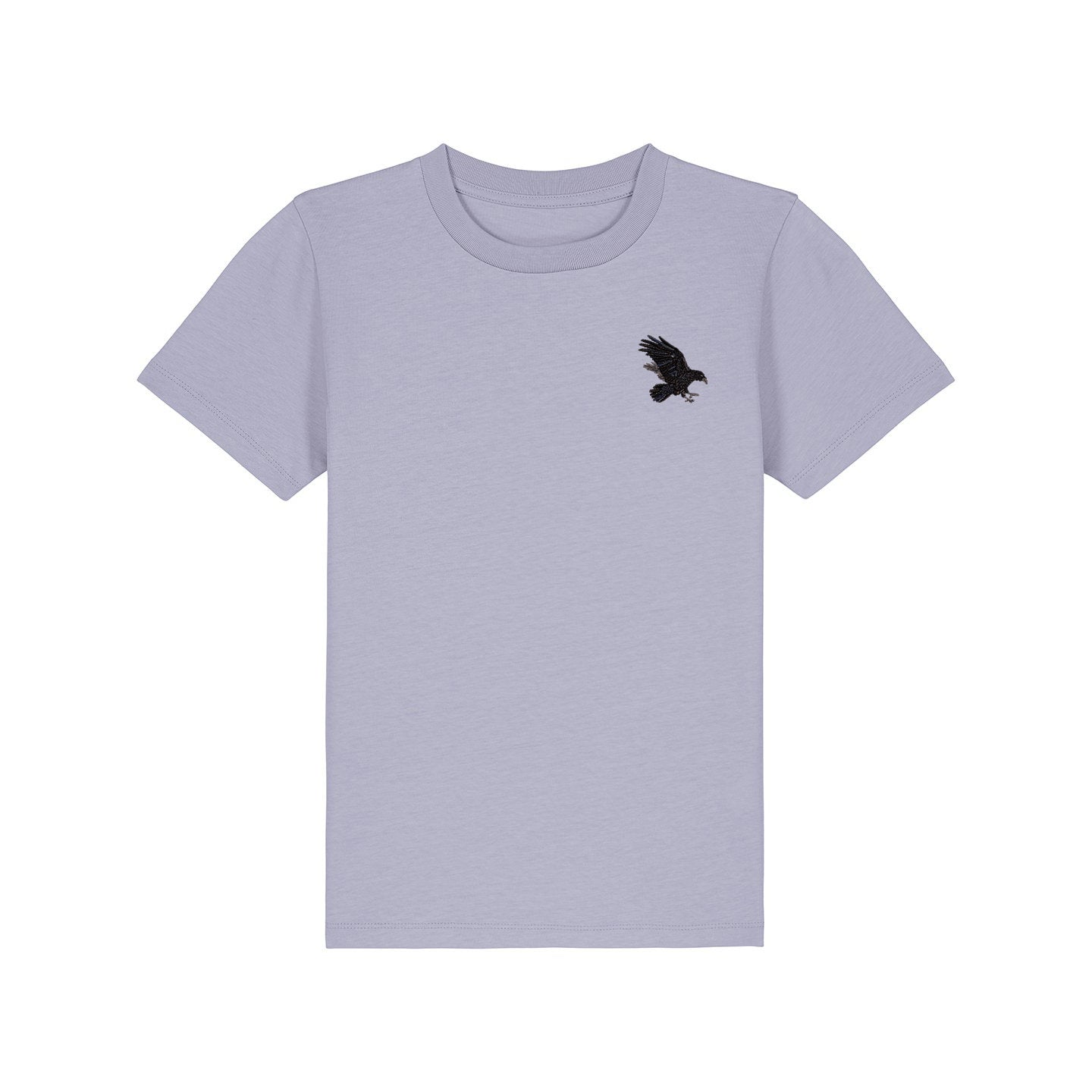 Raven Embroidered Kids T-Shirt
