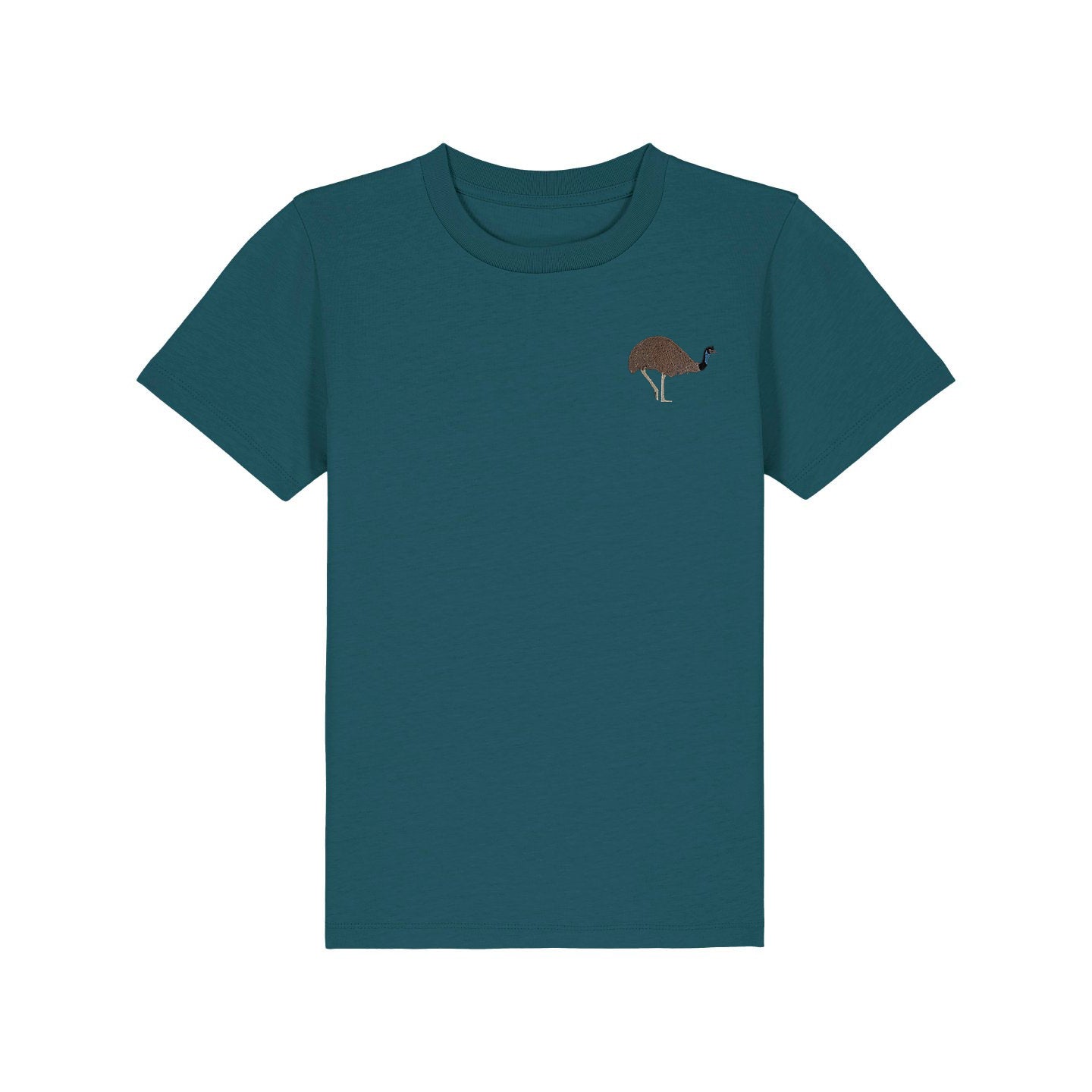 Emu Embroidered Kids T-Shirt