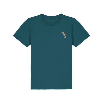 Seahorse Embroidered Kids T-Shirt