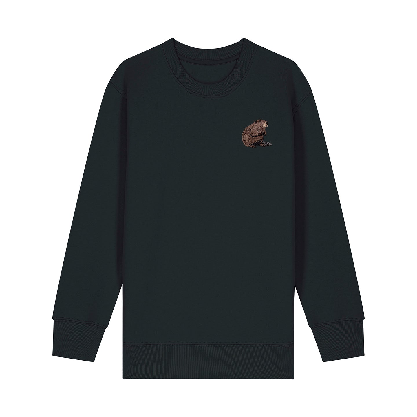 Beaver Embroidered Kids Jumper