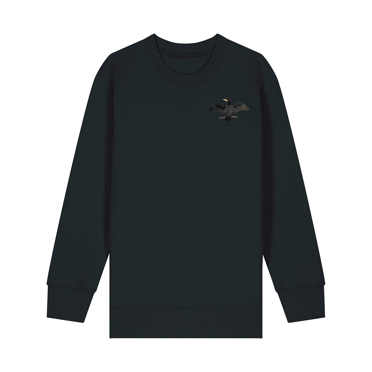 Cormorant Embroidered Kids Jumper