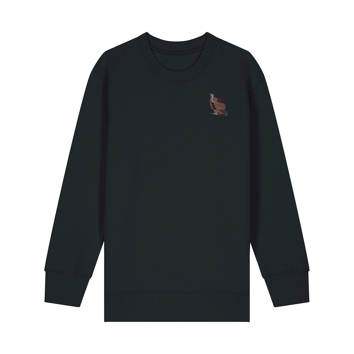 Griffon Vulture Embroidered Kids Jumper