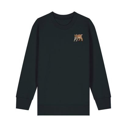Lynx Embroidered Kids Jumper