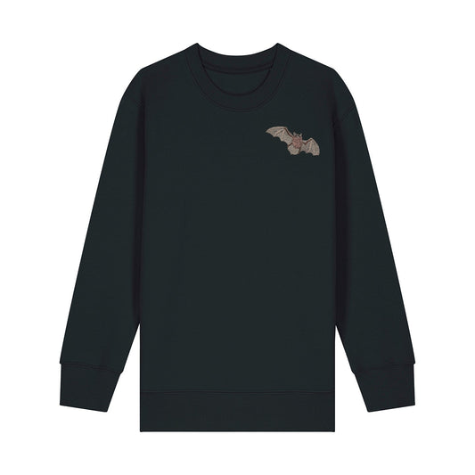 Pipistrelle Bat Embroidered Kids Jumper
