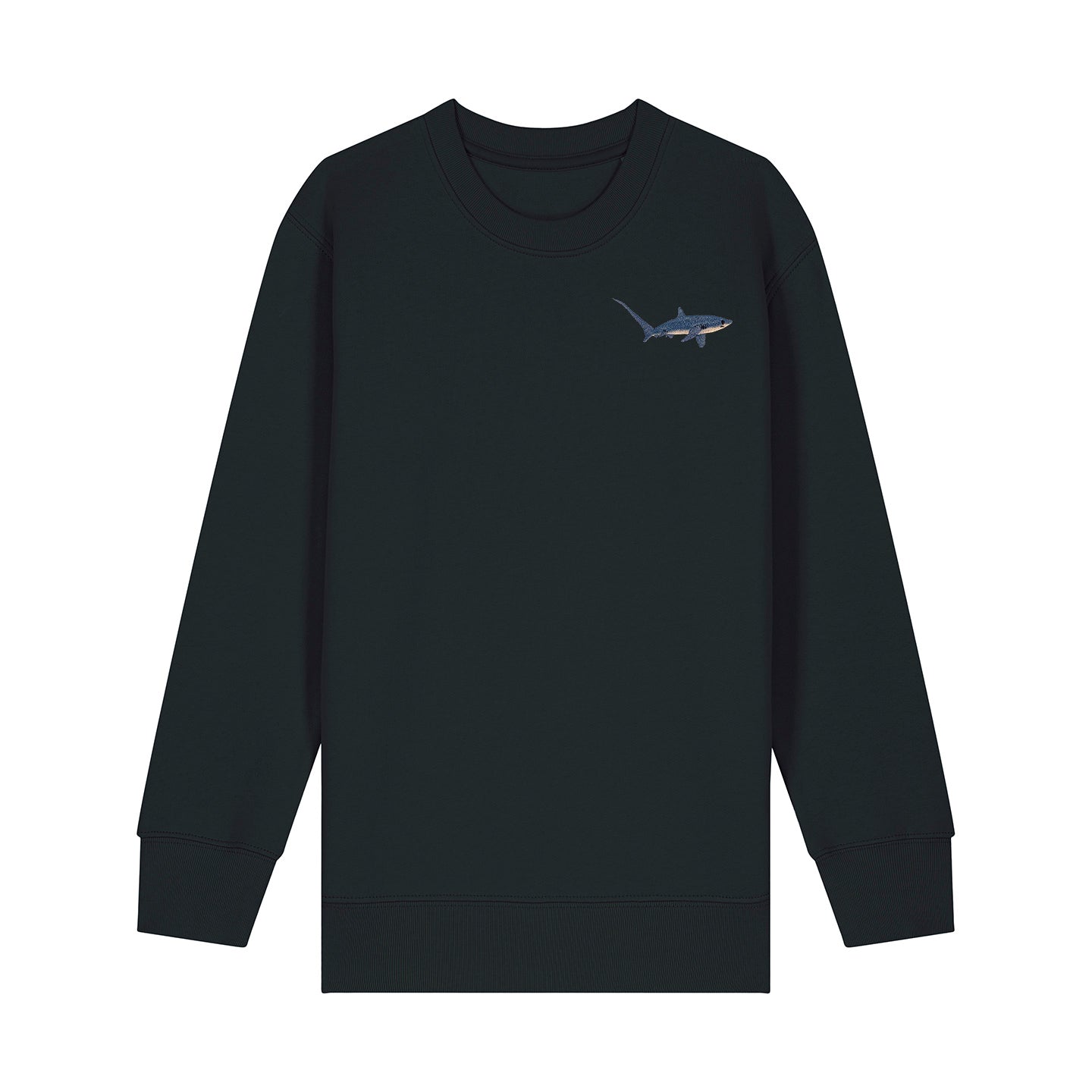 Thresher Shark Embroidered Kids Jumper