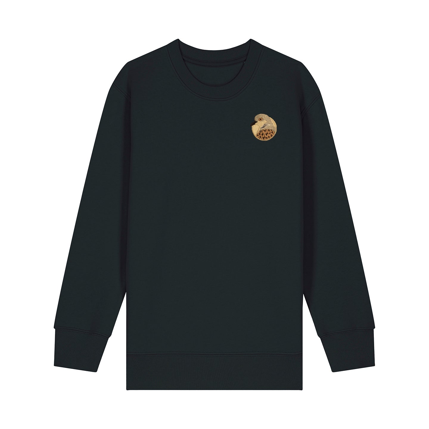 Turtledove Portrait Embroidered Kids Jumper