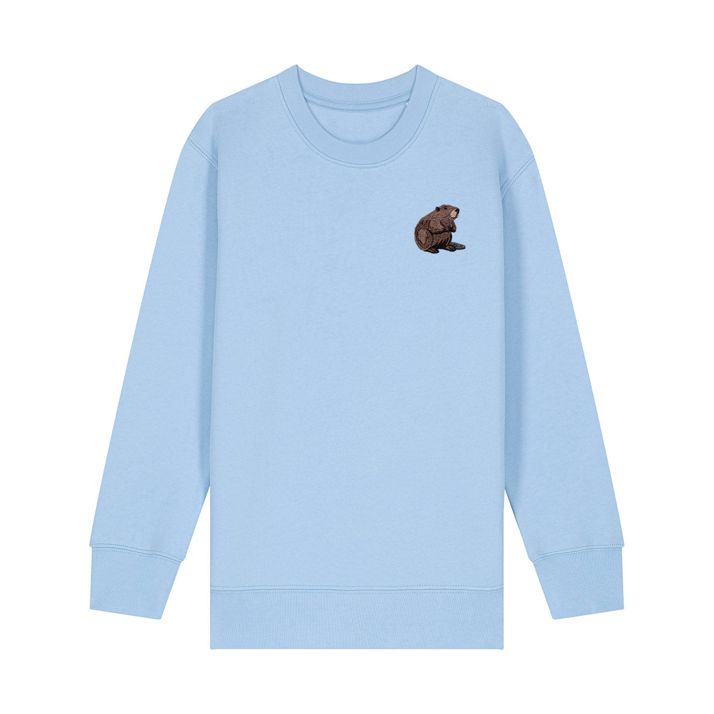 Beaver Embroidered Kids Jumper