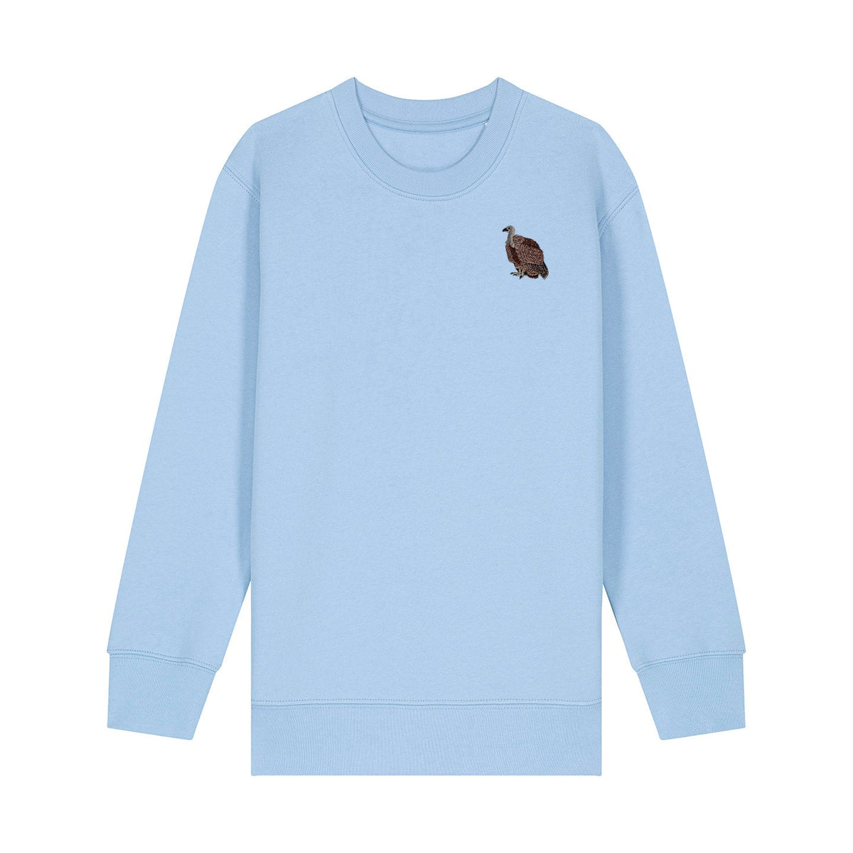 Griffon Vulture Embroidered Kids Jumper