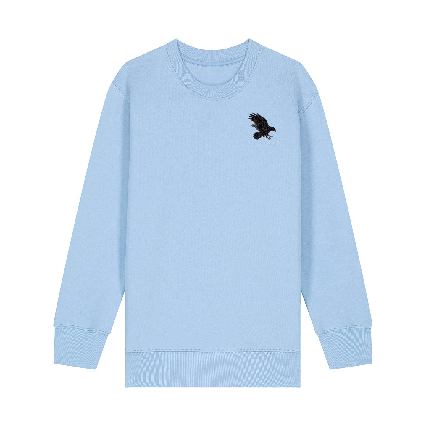 Raven Embroidered Kids Jumper