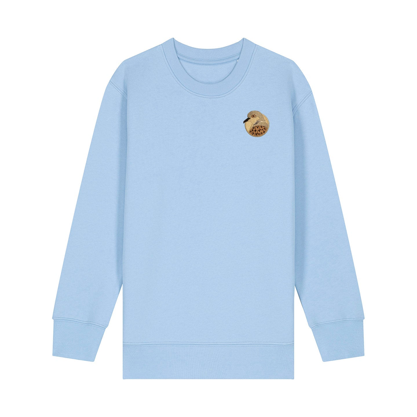Turtledove Portrait Embroidered Kids Jumper