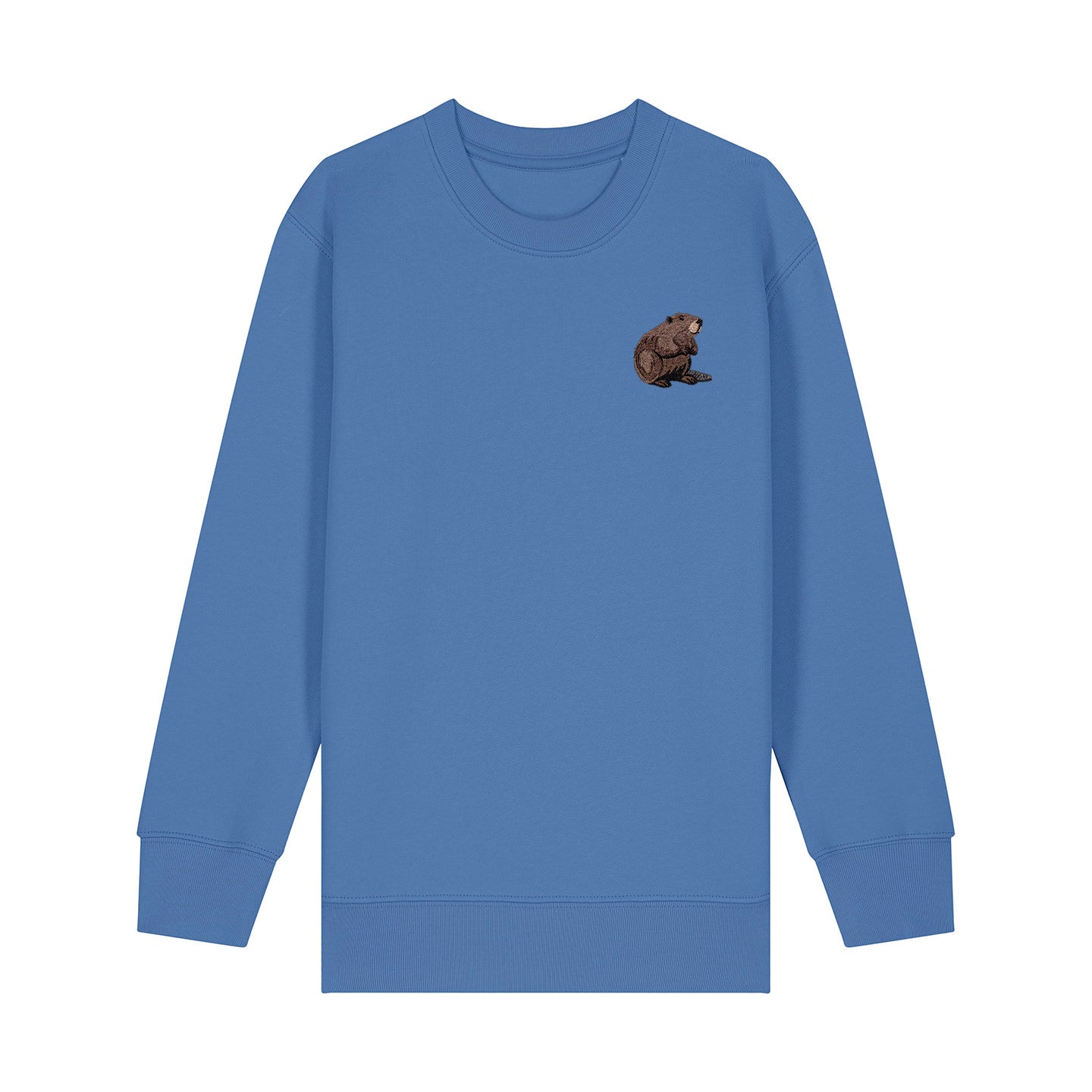 Beaver Embroidered Kids Jumper