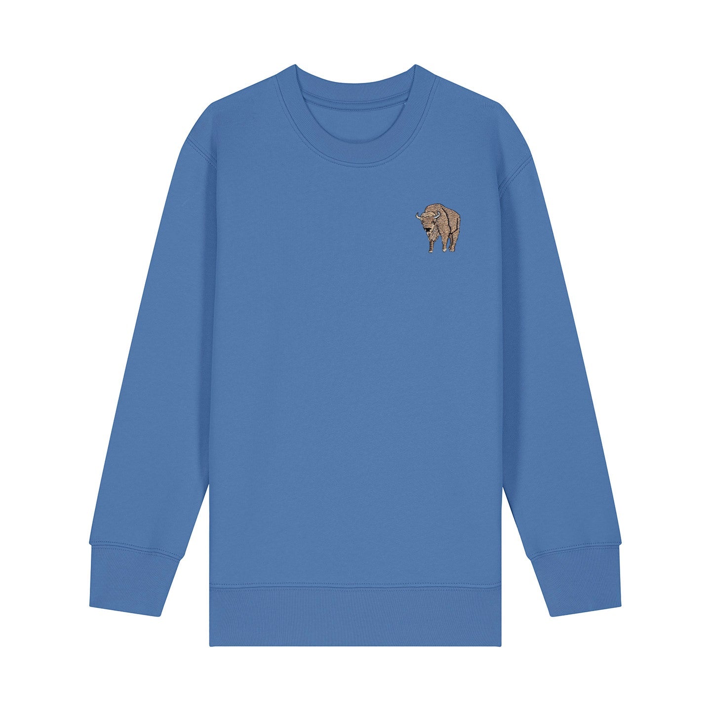 Bison Embroidered Kids Jumper